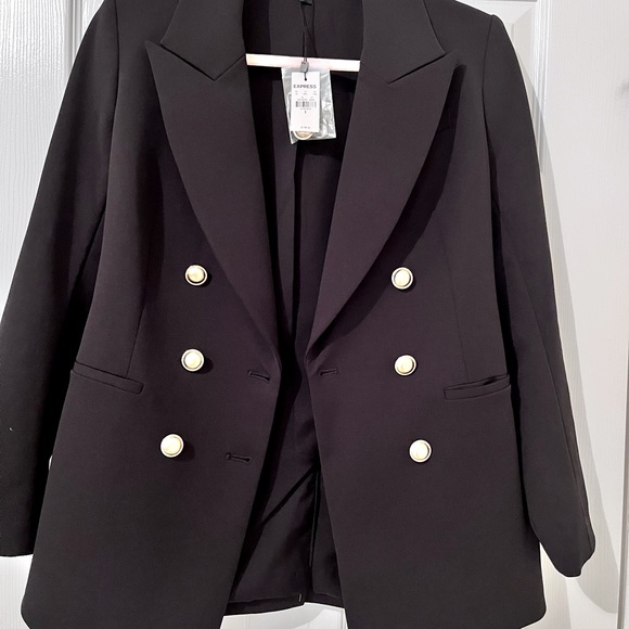 Express Brand New With Tags Double Breasted Blazer - Picture 3 of 8